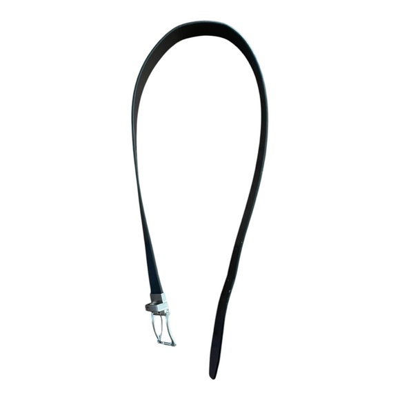 Nike Mens Genuine Leather Reversible Black Brown Buckle Golf Belt Size 38 swivel - Picture 5 of 7